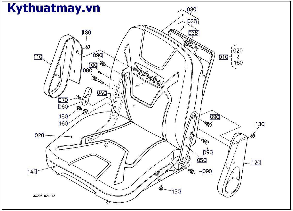 Đế ( những bộ phận cấu thành) cũ 50001 đến 89999